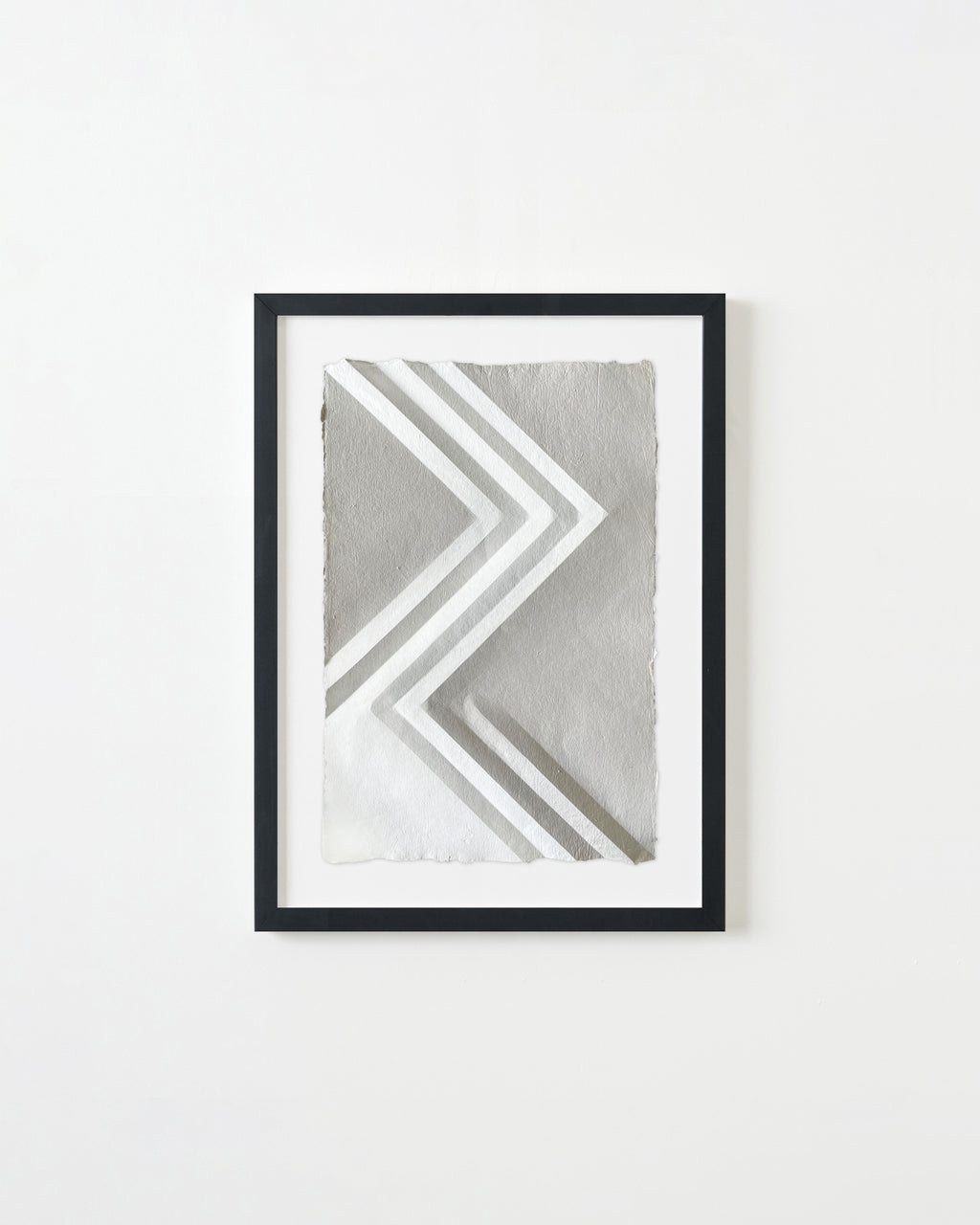 Painting by Christina Flowers titled "Shadow and Light - W2" - 3.