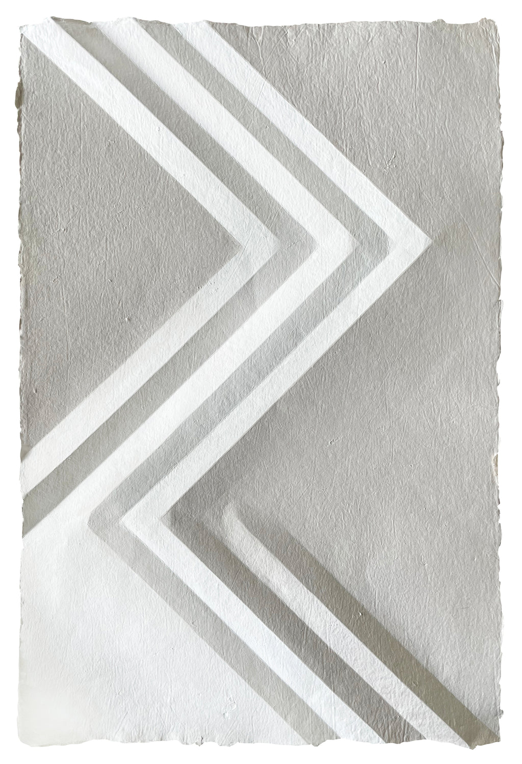Painting by Christina Flowers titled "Shadow and Light - W2" - 2.