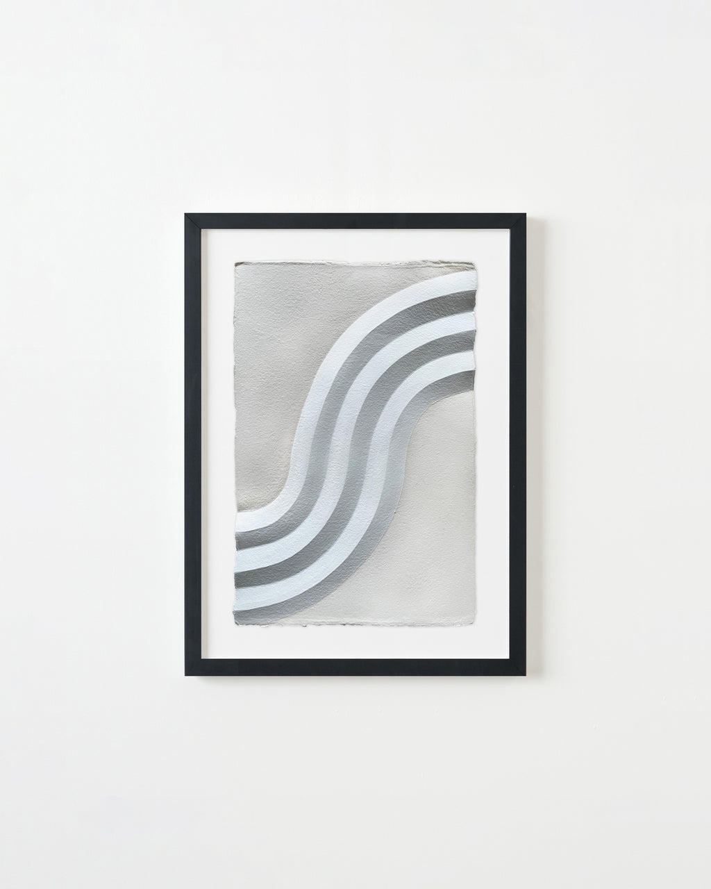 Painting by Christina Flowers titled "Shadow and Light - W4" - 3.