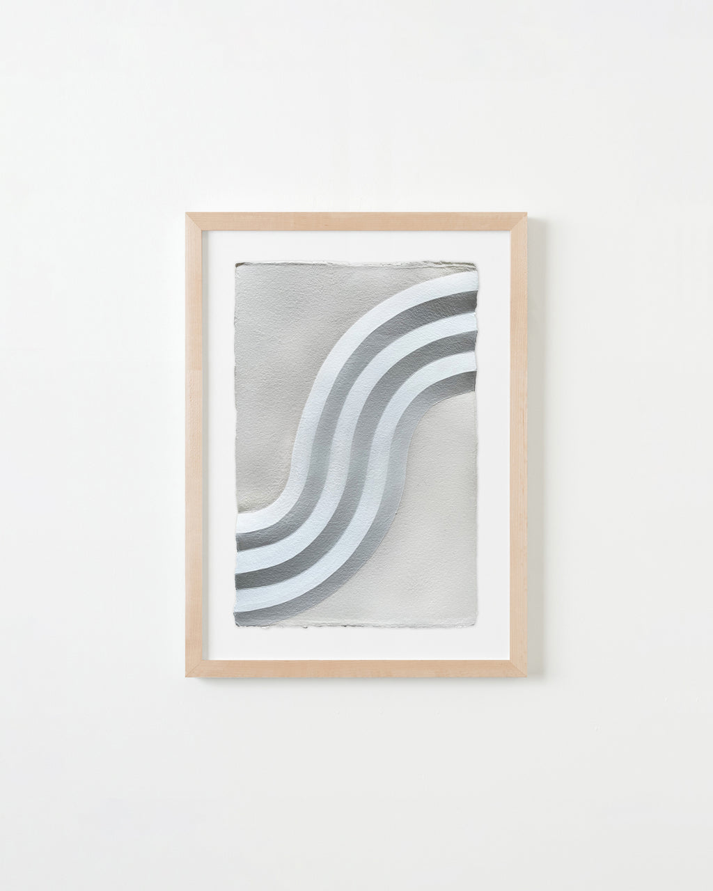 Painting by Christina Flowers titled "Shadow and Light - W4" - 4.