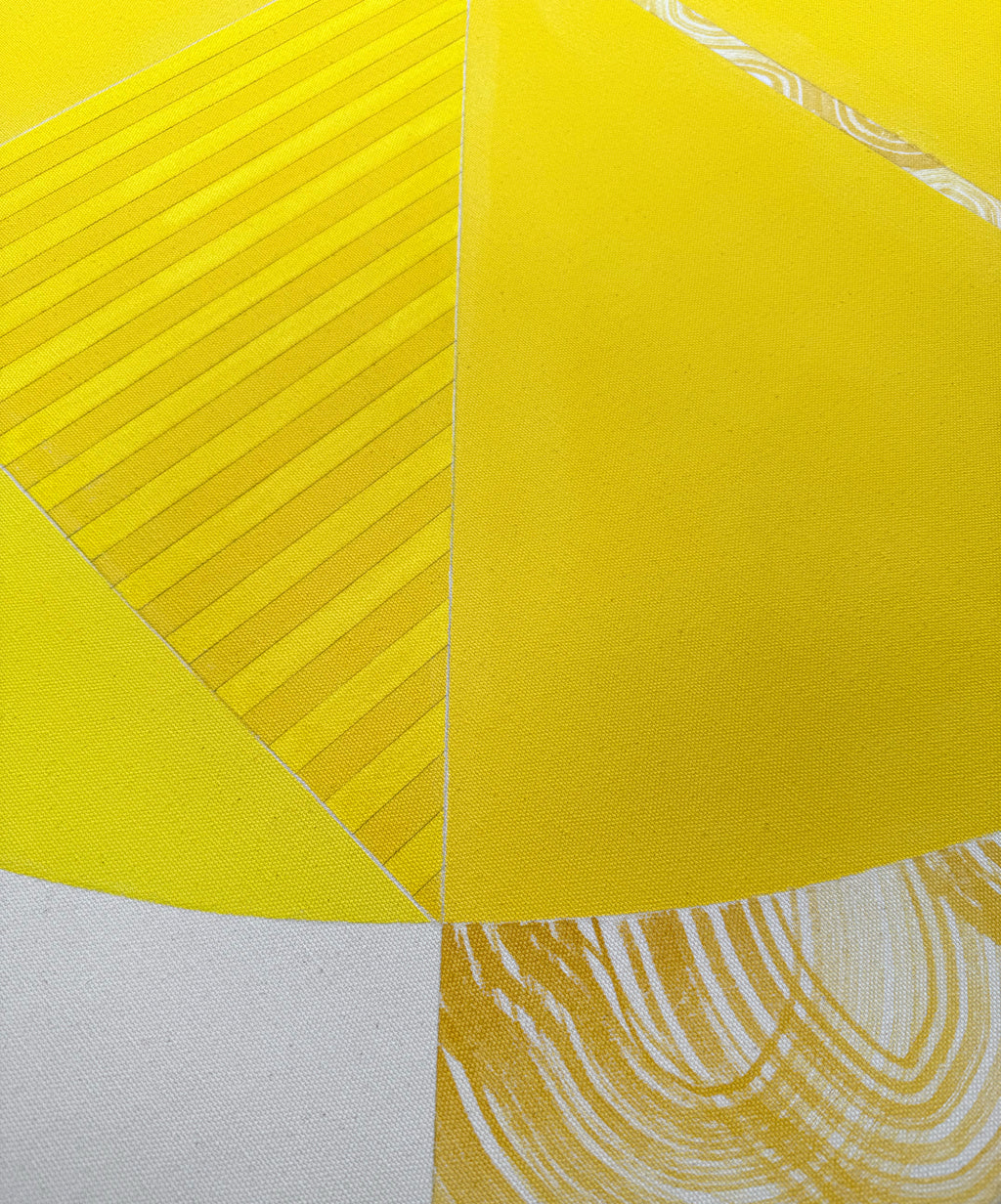 Painting by Christina Flowers titled "South Beach Sun" - 4.