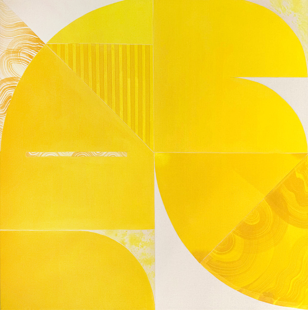 Painting by Christina Flowers titled "South Beach Sun" - 2.