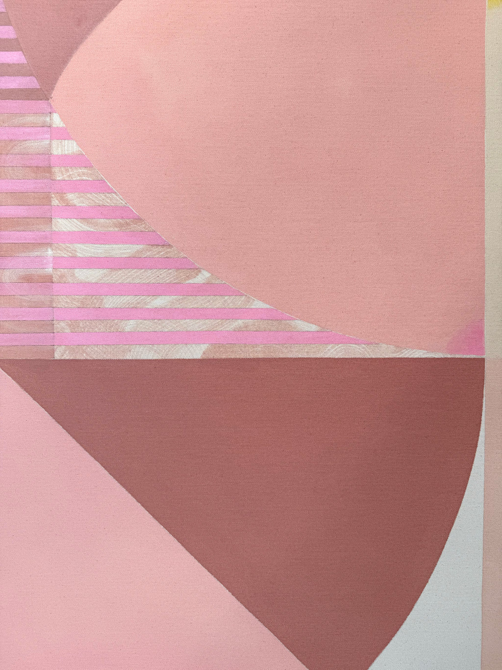 Painting by Christina Flowers titled "South Beach Surf" - 5.
