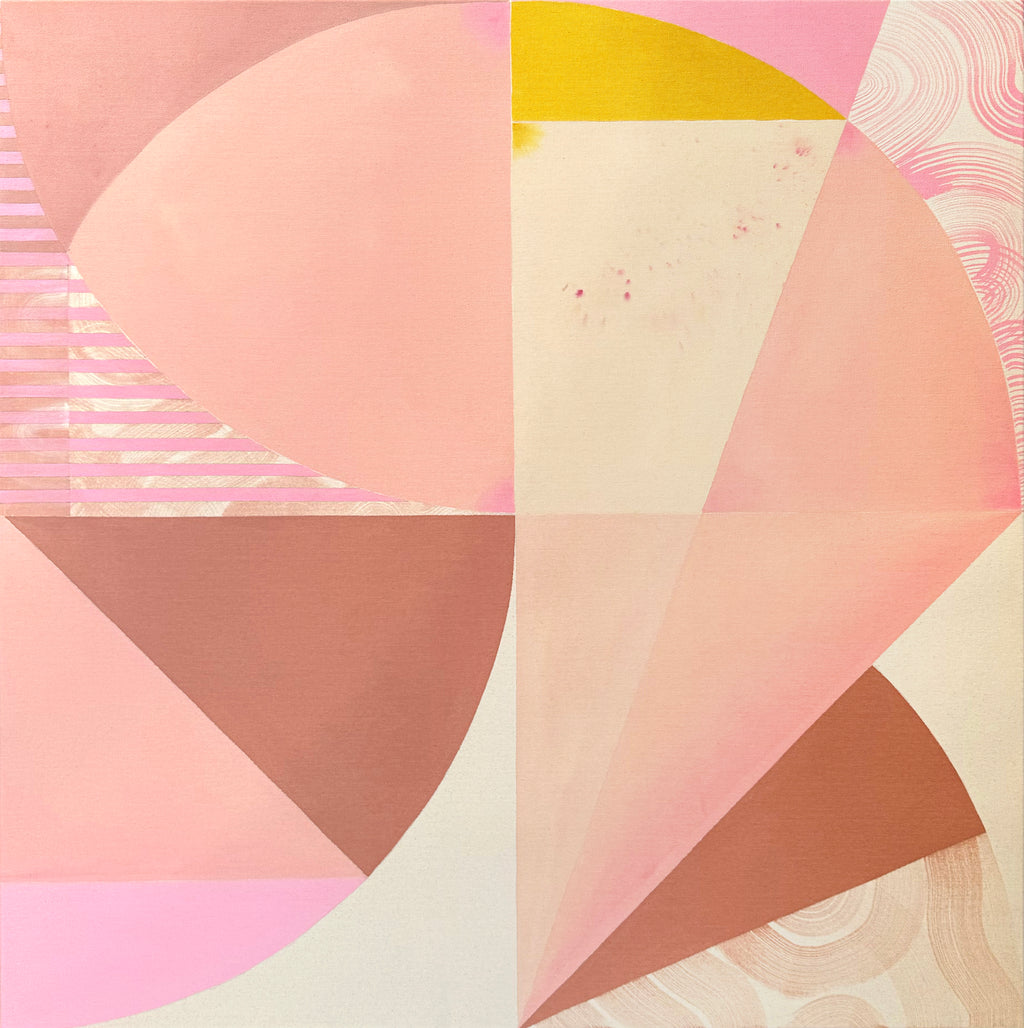 Painting by Christina Flowers titled "South Beach Surf" - 2.