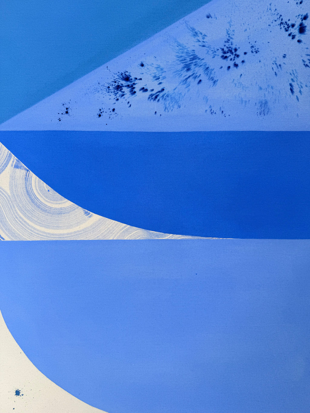 Painting by Christina Flowers titled "Zuma" - 4.