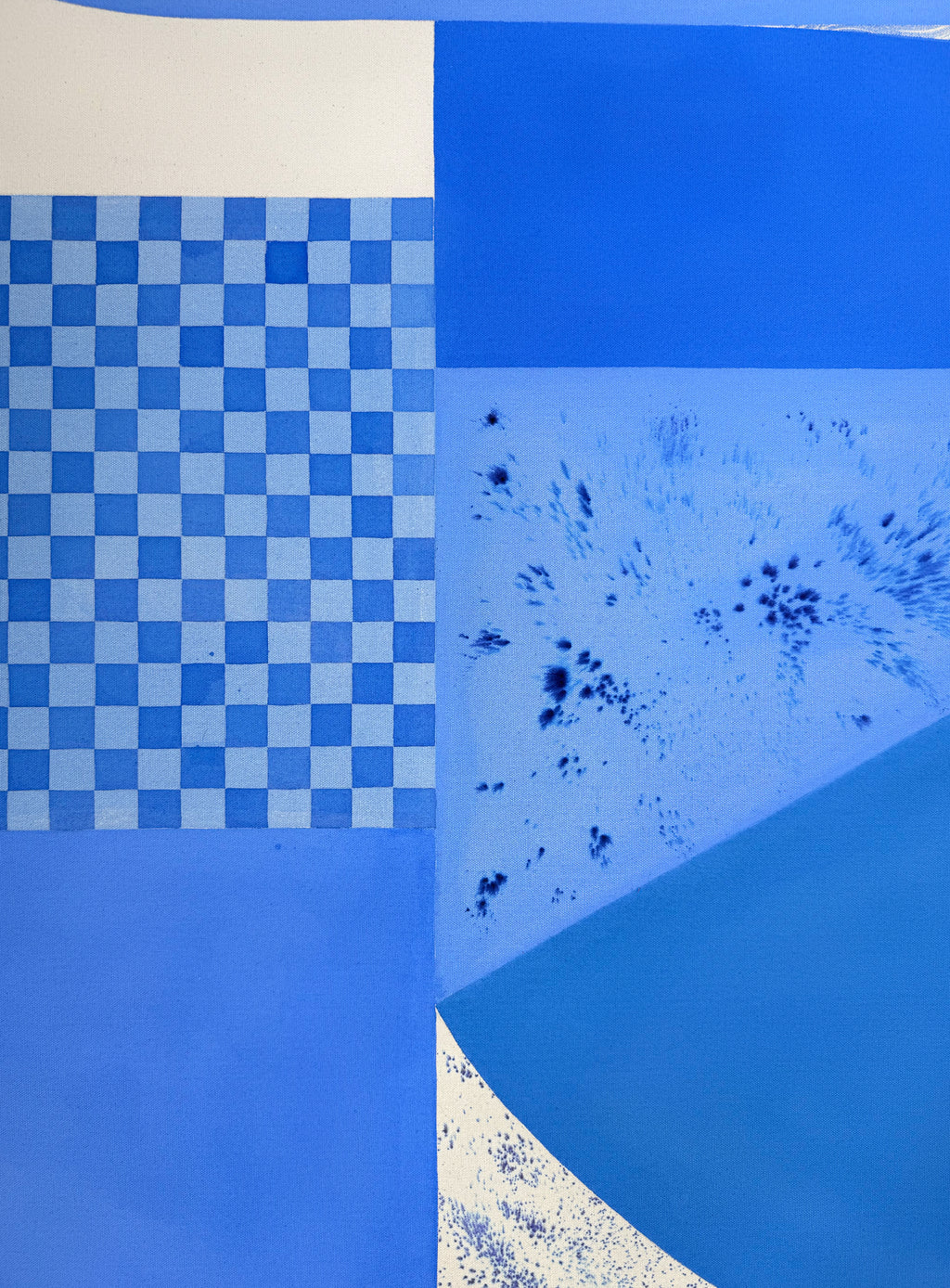 Painting by Christina Flowers titled "Zuma" - 5.