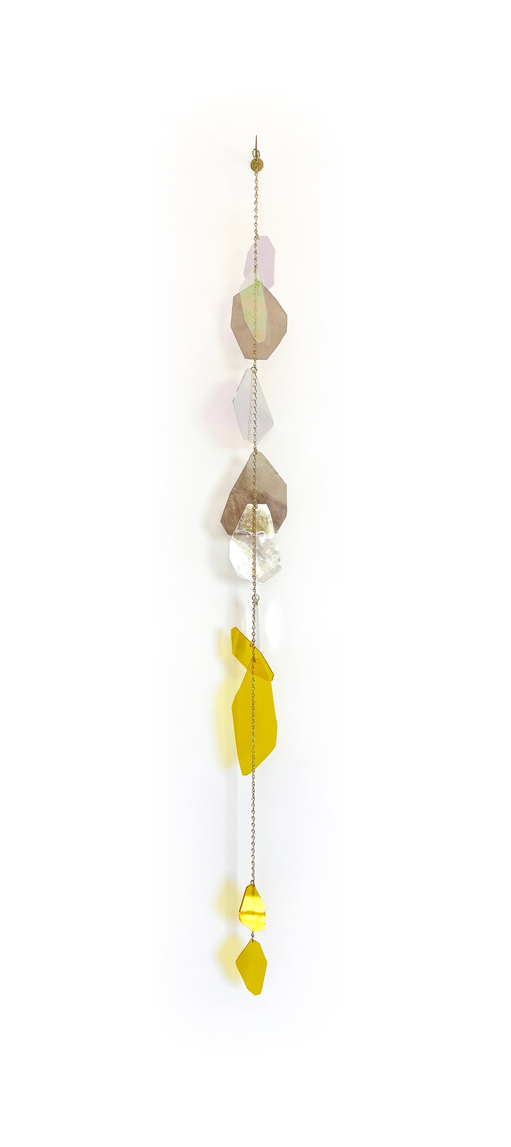 Sculpture by Christina Watka titled "Yellow Light Totem No. 1" - 2.