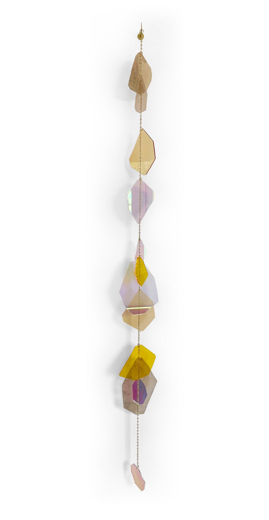 Sculpture by Christina Watka titled "Yellow Light Totem No. 2" - 2.