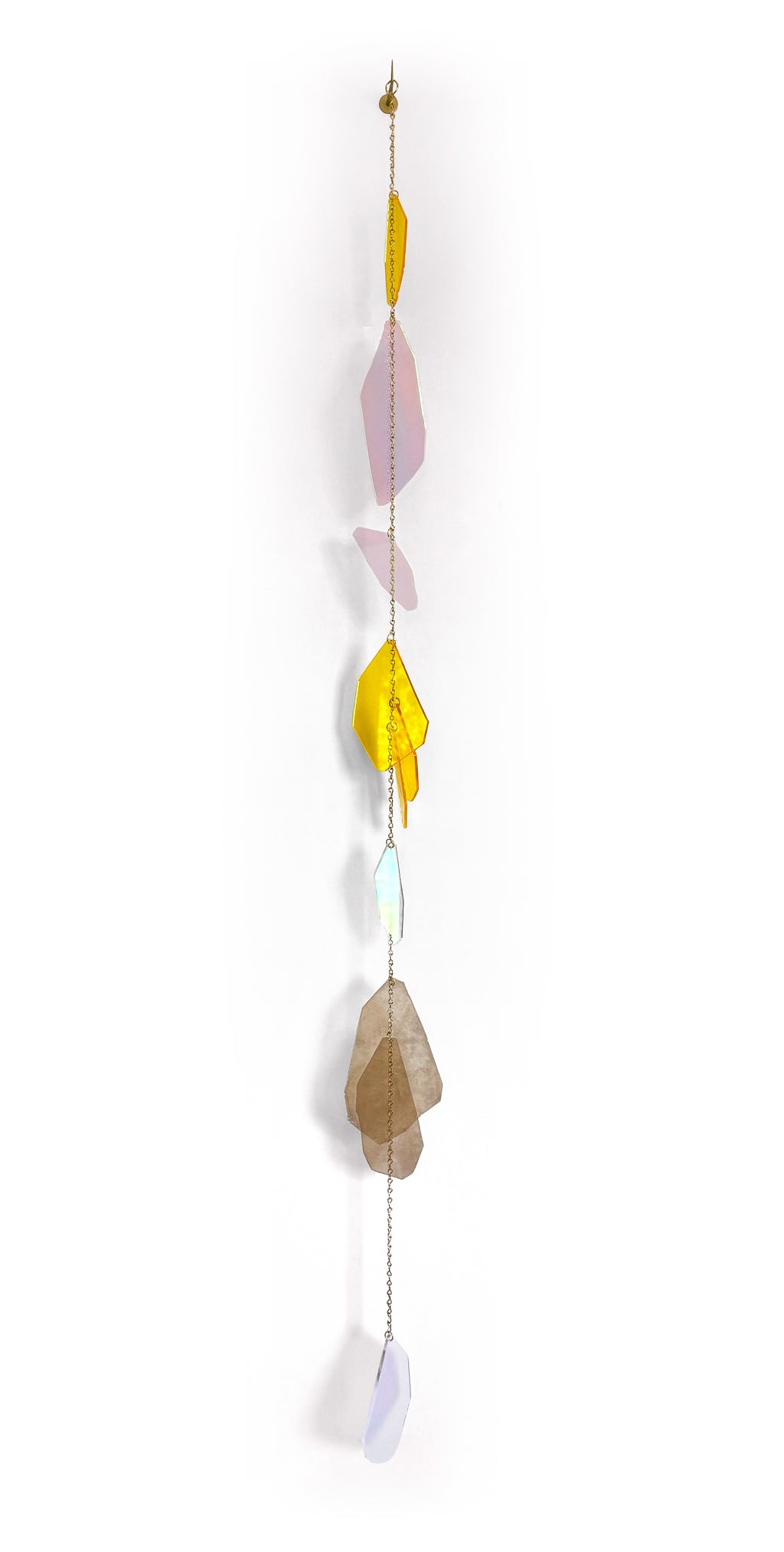 Sculpture by Christina Watka titled "Yellow Light Totem No. 3" - 2.