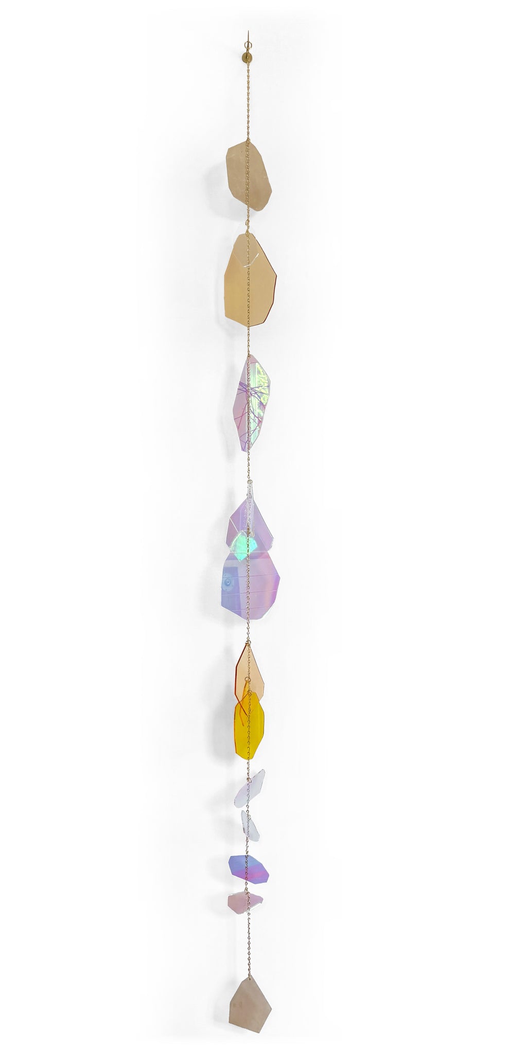 Sculpture by Christina Watka titled "Yellow Light Totem No. 4" - 2.