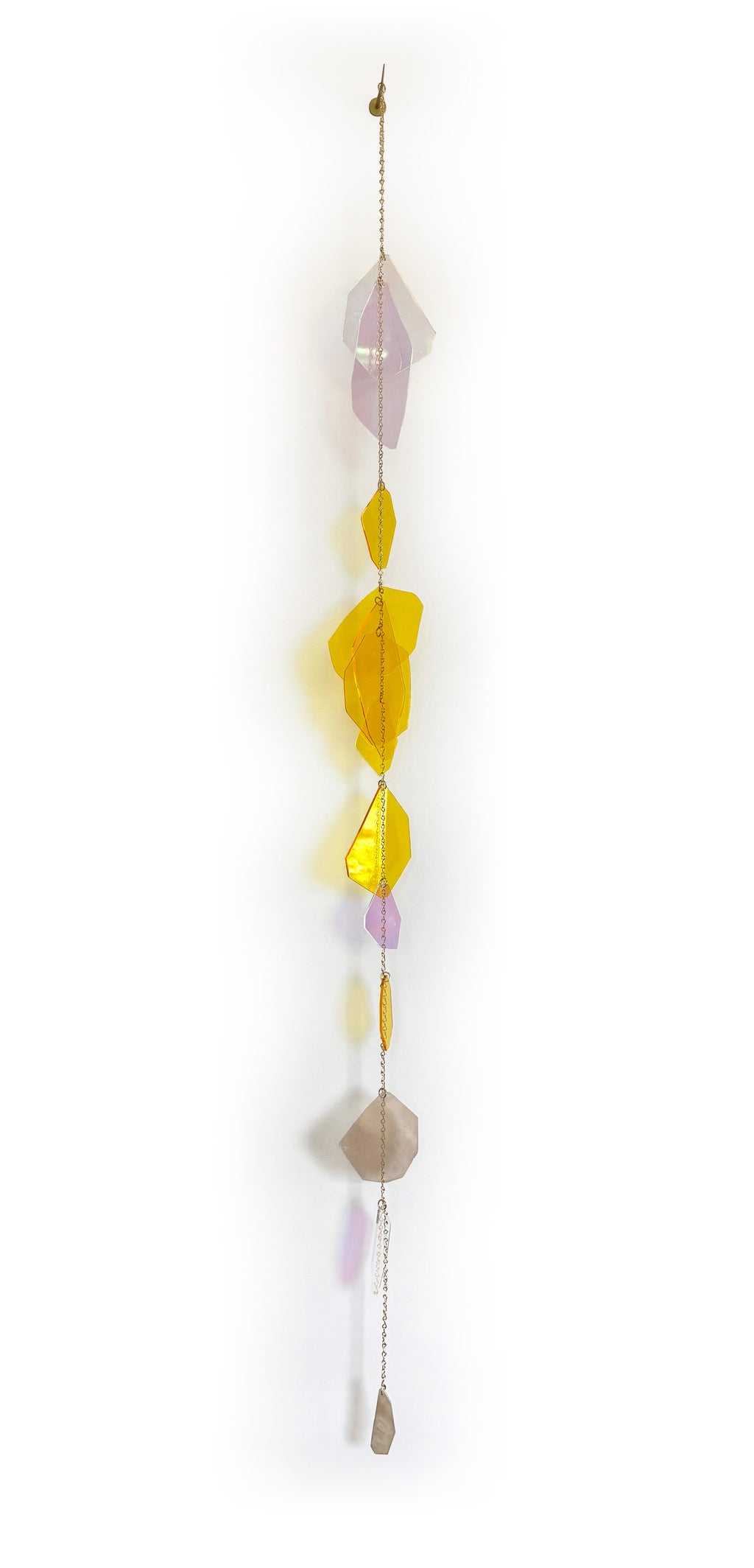 Sculpture by Christina Watka titled "Yellow Light Totem No. 5" - 2.