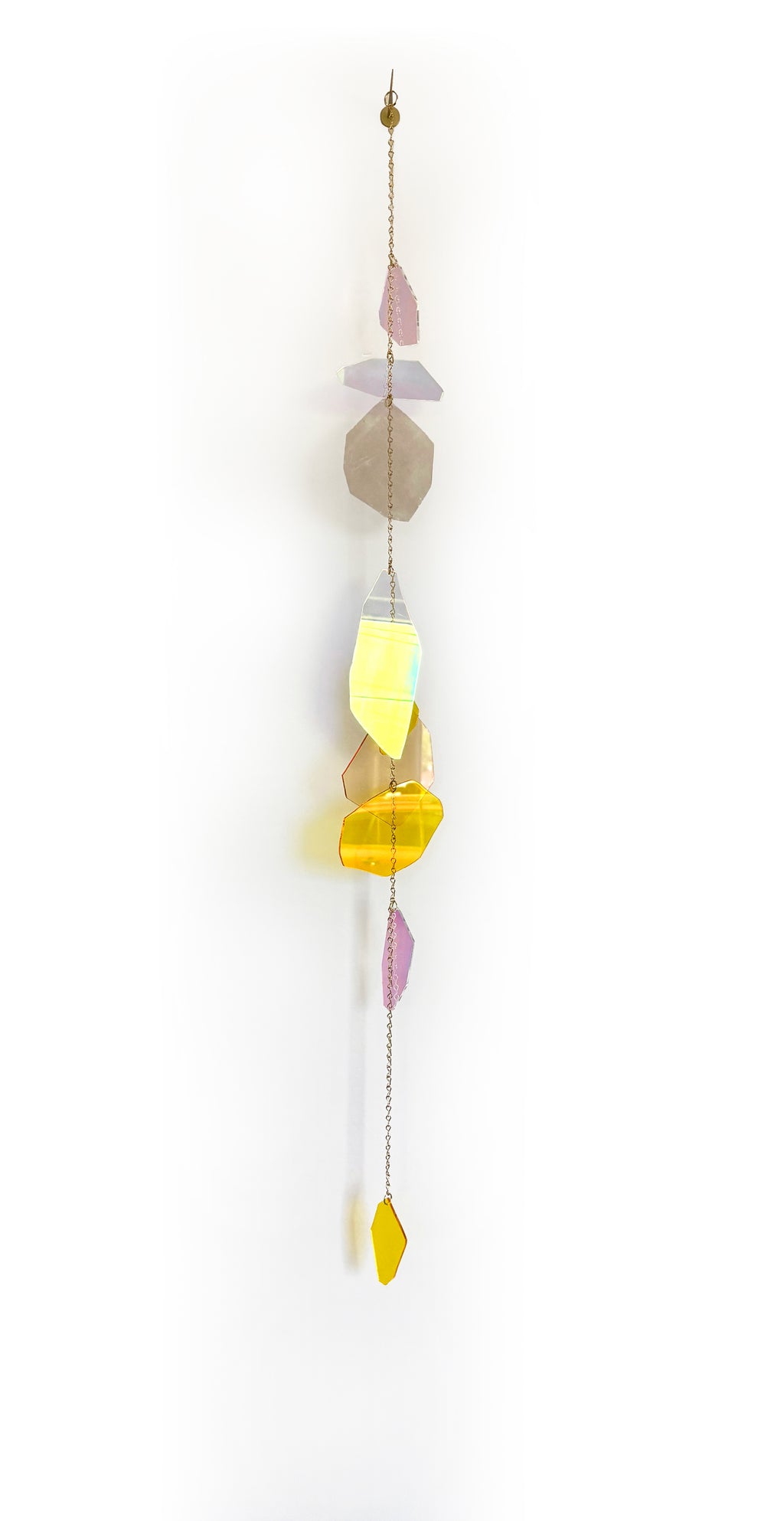 Sculpture by Christina Watka titled "Yellow Light Totem No. 6" - 2.