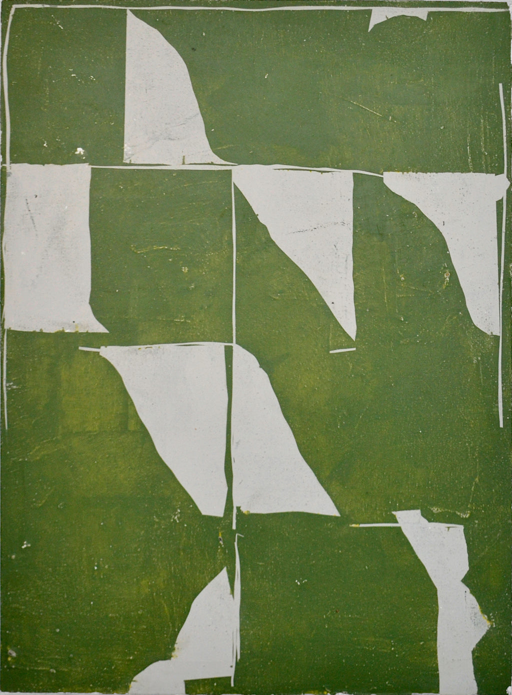 Painting by Clay Mahn titled "EC" - 2.
