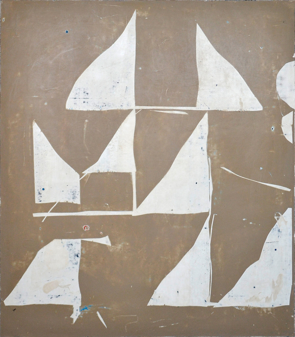 Painting by Clay Mahn titled "KP" - 2.