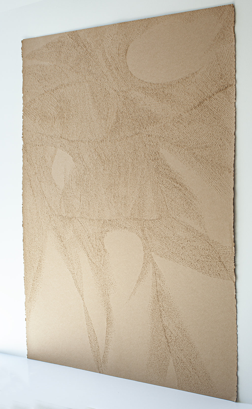 Drawing by Colleen Ho titled "Whispering" - 6.