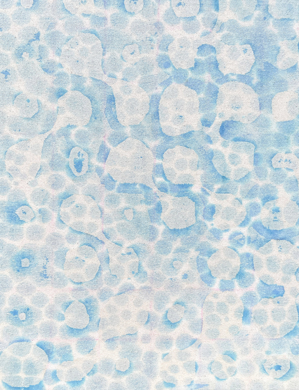 Painting by Devon Reina titled "Breathless and Relaxed" - 4.