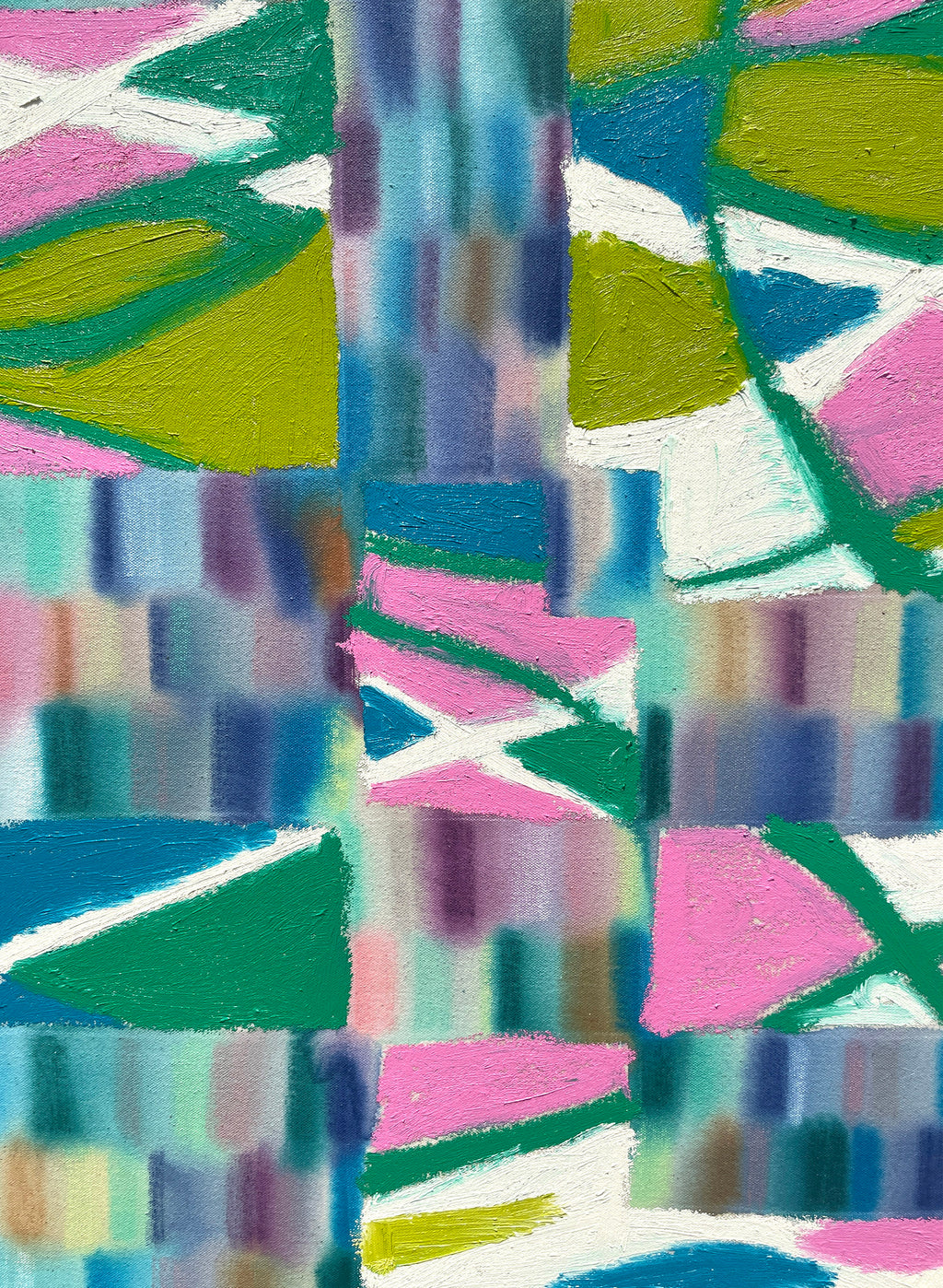 Painting by Devon Reina titled "First Words" - 4.