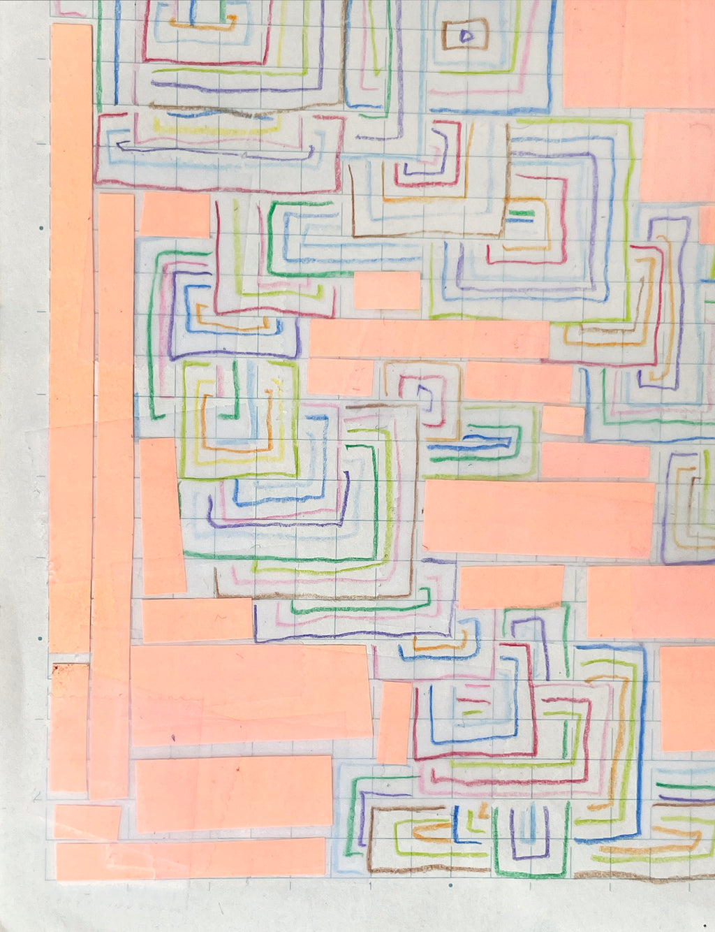 Drawing by Devon Reina titled "FtFtFtFt (Sketchbook Series)" - 5.