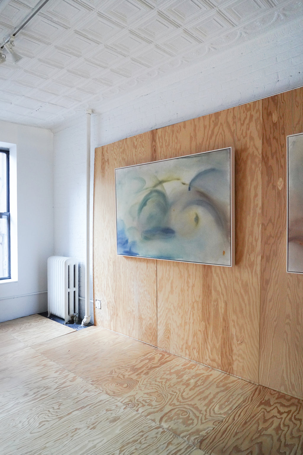 Painting by Arlina Cai titled "What Is Seen And What Is Not Seen" - 5.