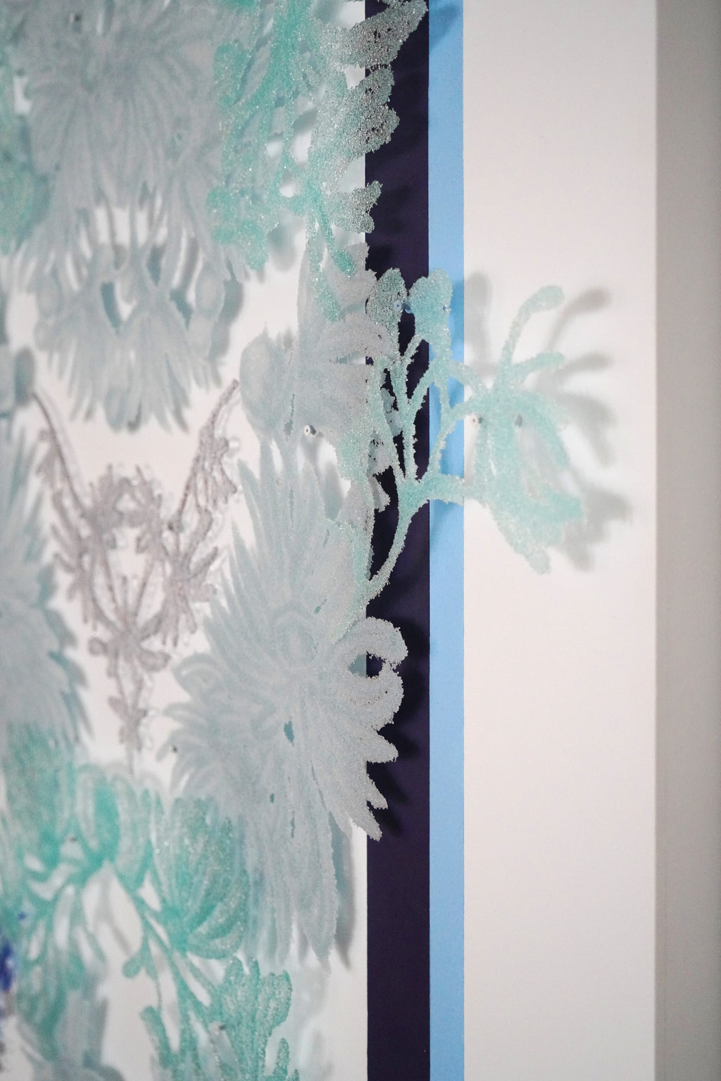Mixed Media by Kate Clements titled "Powder Puff" - 3.