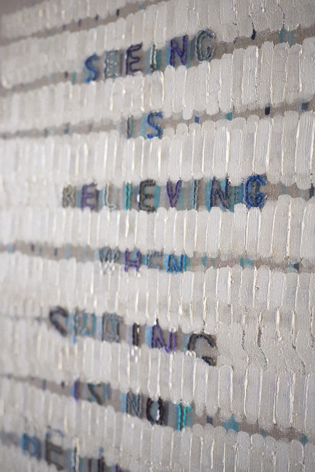 Mixed Media by Gail Tarantino titled "Seeing is Believing" - 6.