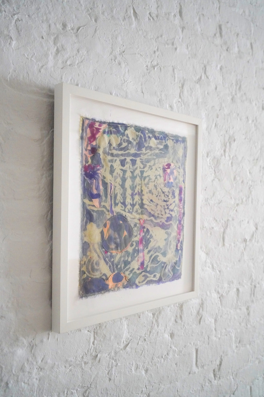 Painting by Padma Rajendran titled "Long Forgotten Greens" - 4.
