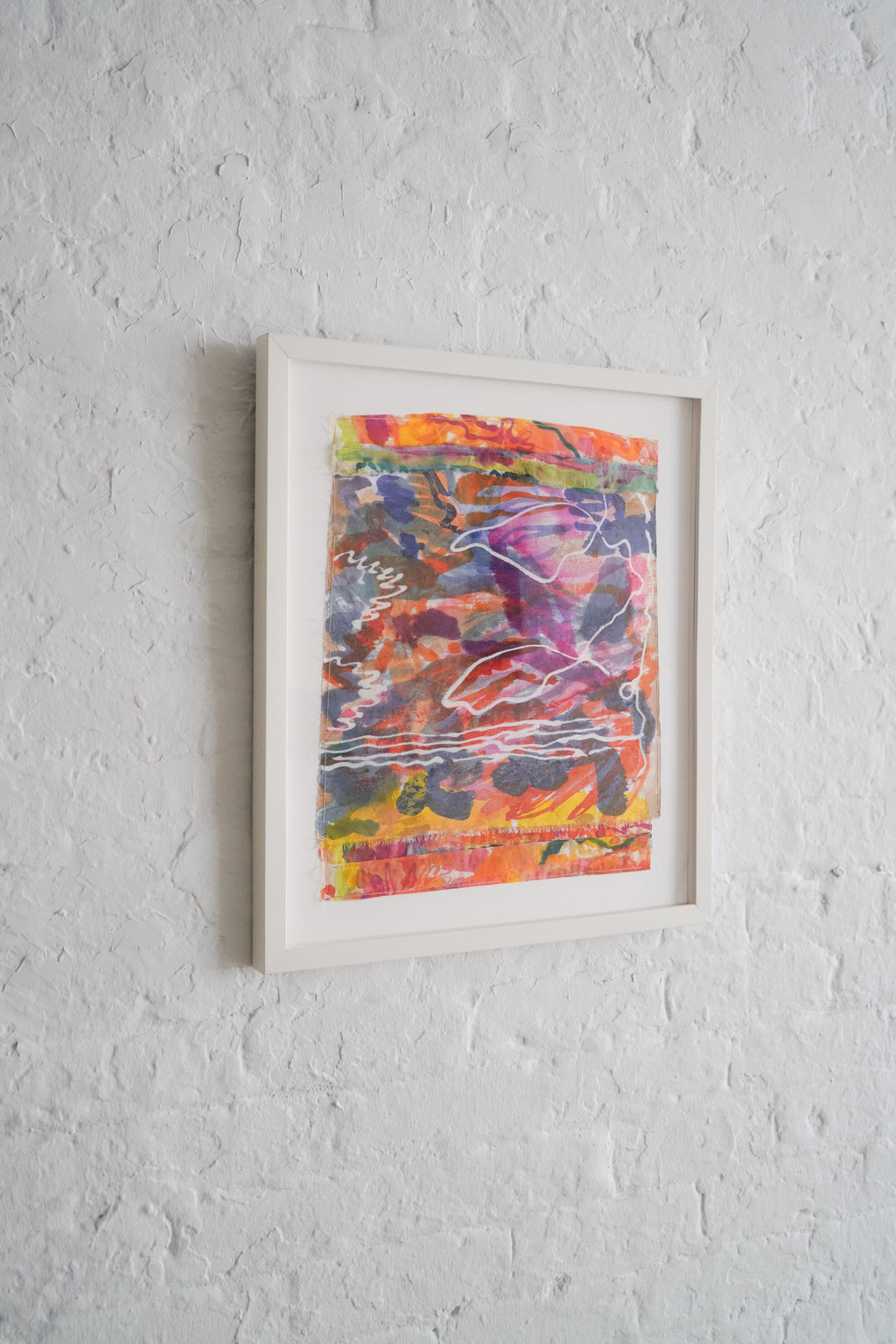 Painting by Padma Rajendran titled "Winding Path" - 5.