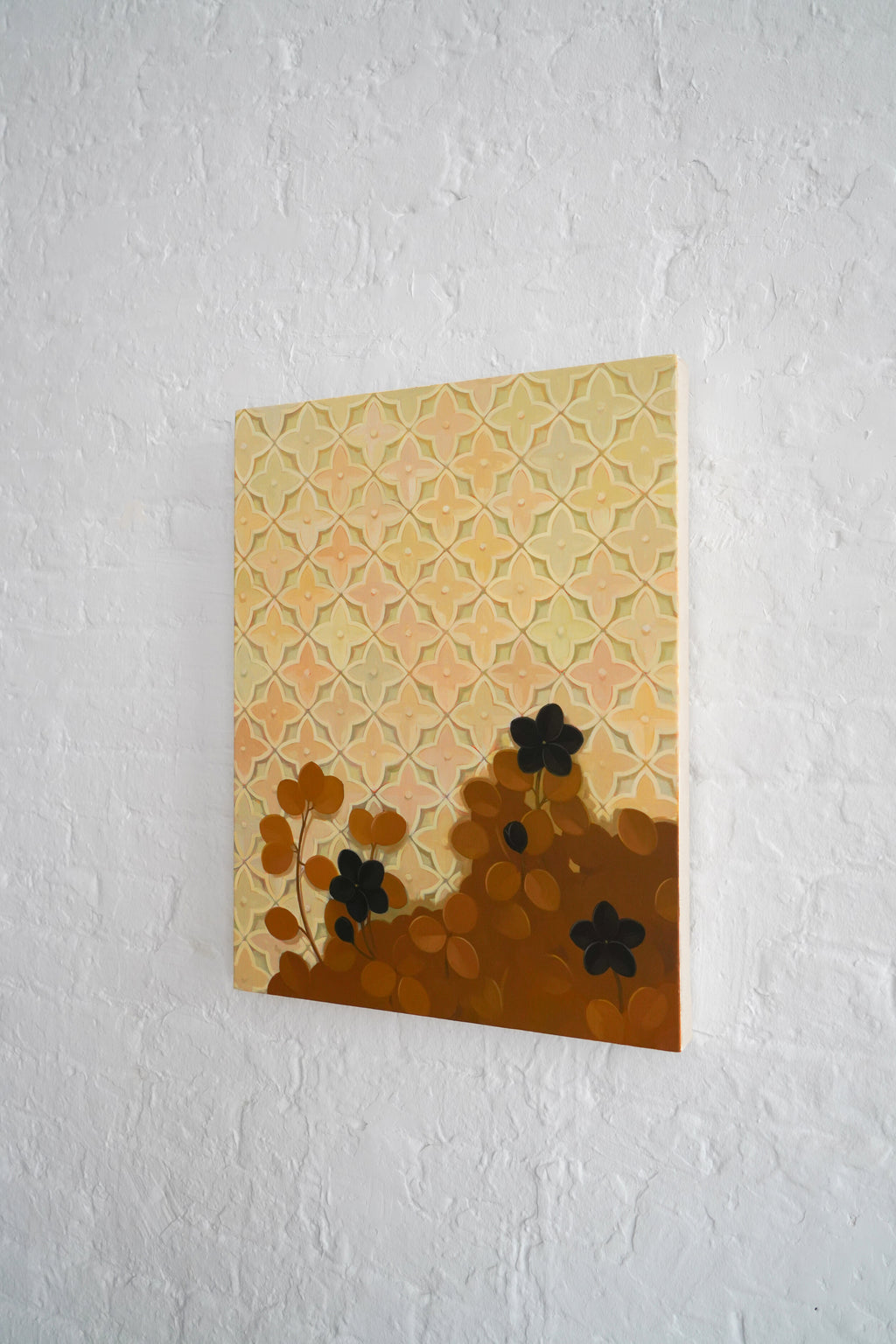Painting by Lucía Rodríguez Pérez titled "Untitled (tiled wall)" - 6.