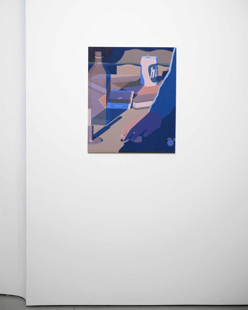Painting by Adrian Kay Wong titled "Miss (Hite)" - 6.