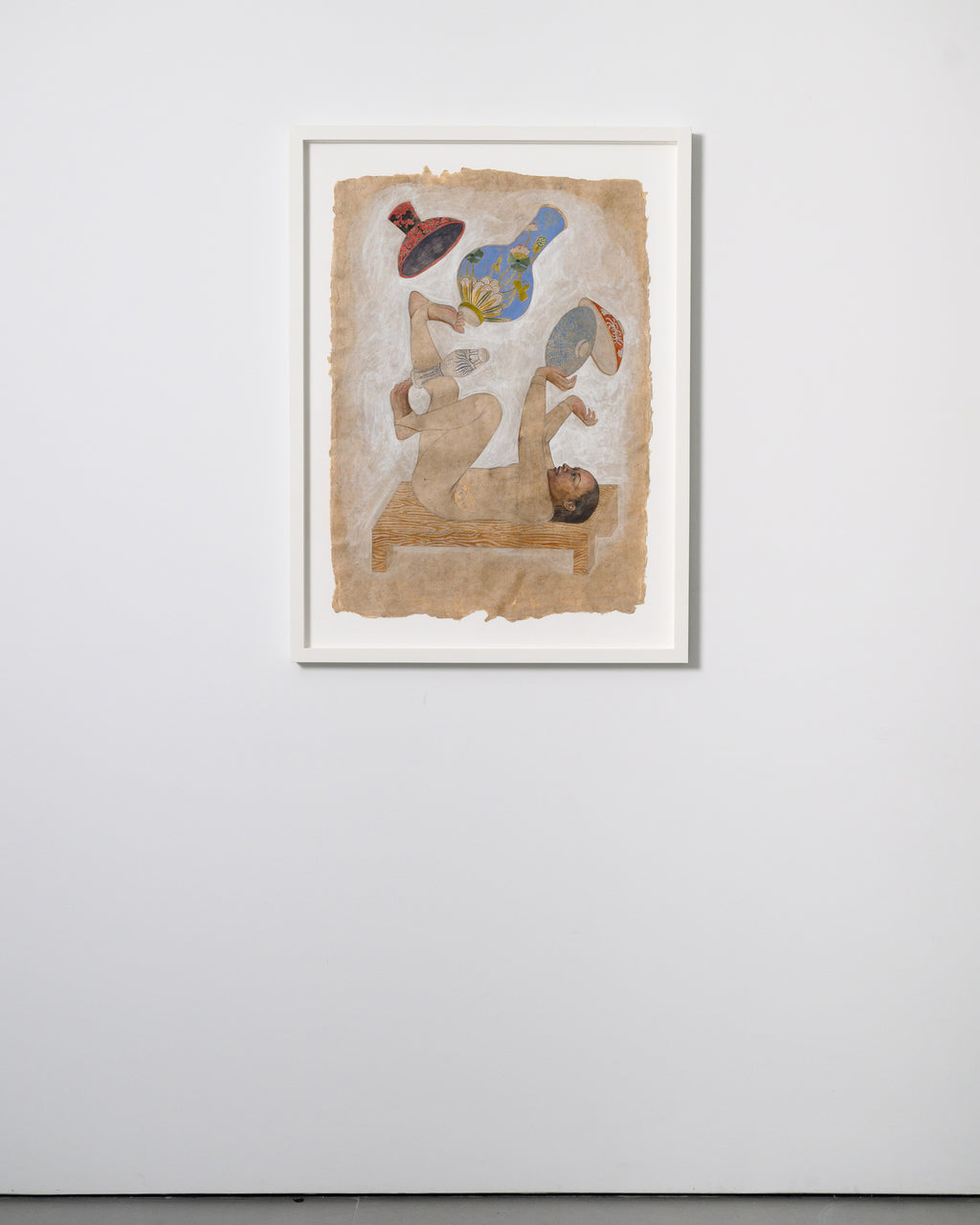 Drawing by Fay Ku titled "Juggler" - 11.