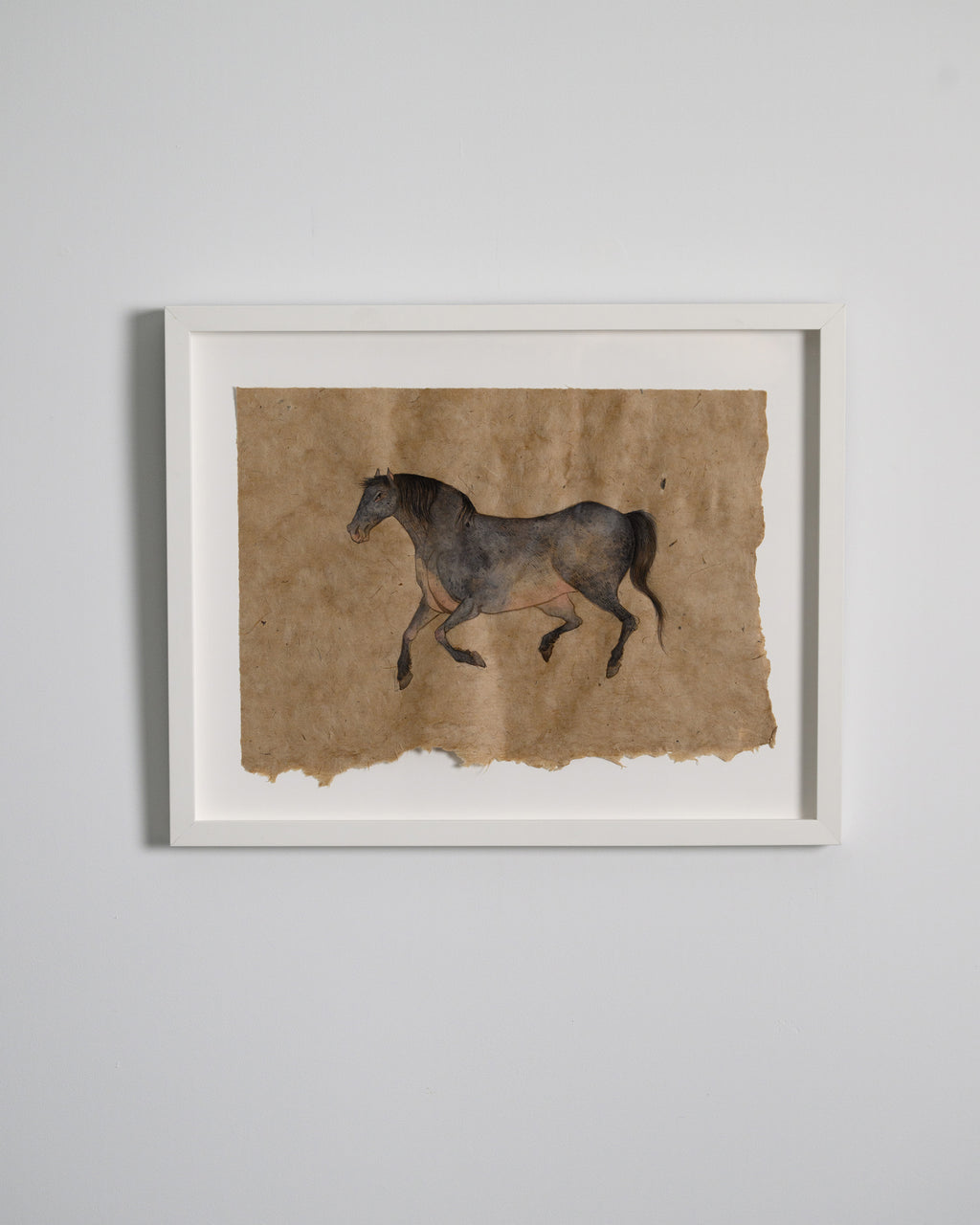 Drawing by Fay Ku titled "Horse II" - 5.