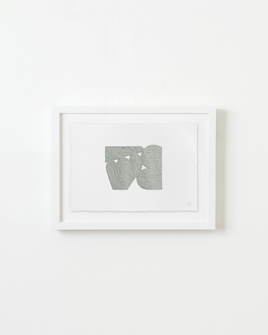 Painting by Dan Covert titled "Muss (Study)" - 3.