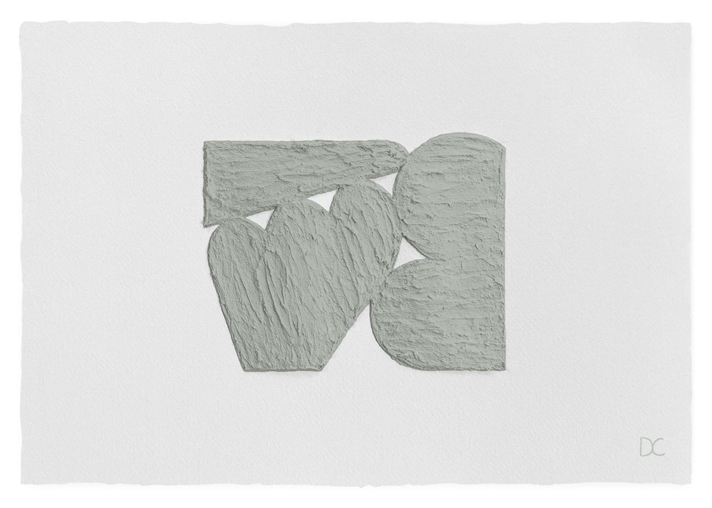 Painting by Dan Covert titled "Muss (Study)" - 2.