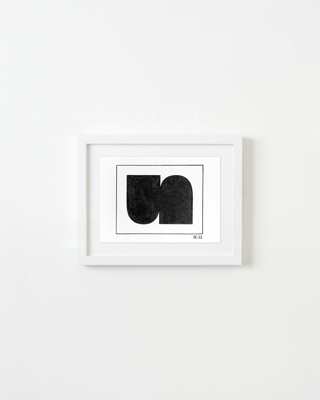 Drawing by Dan Covert titled "Cede (Sketch)" - 4.