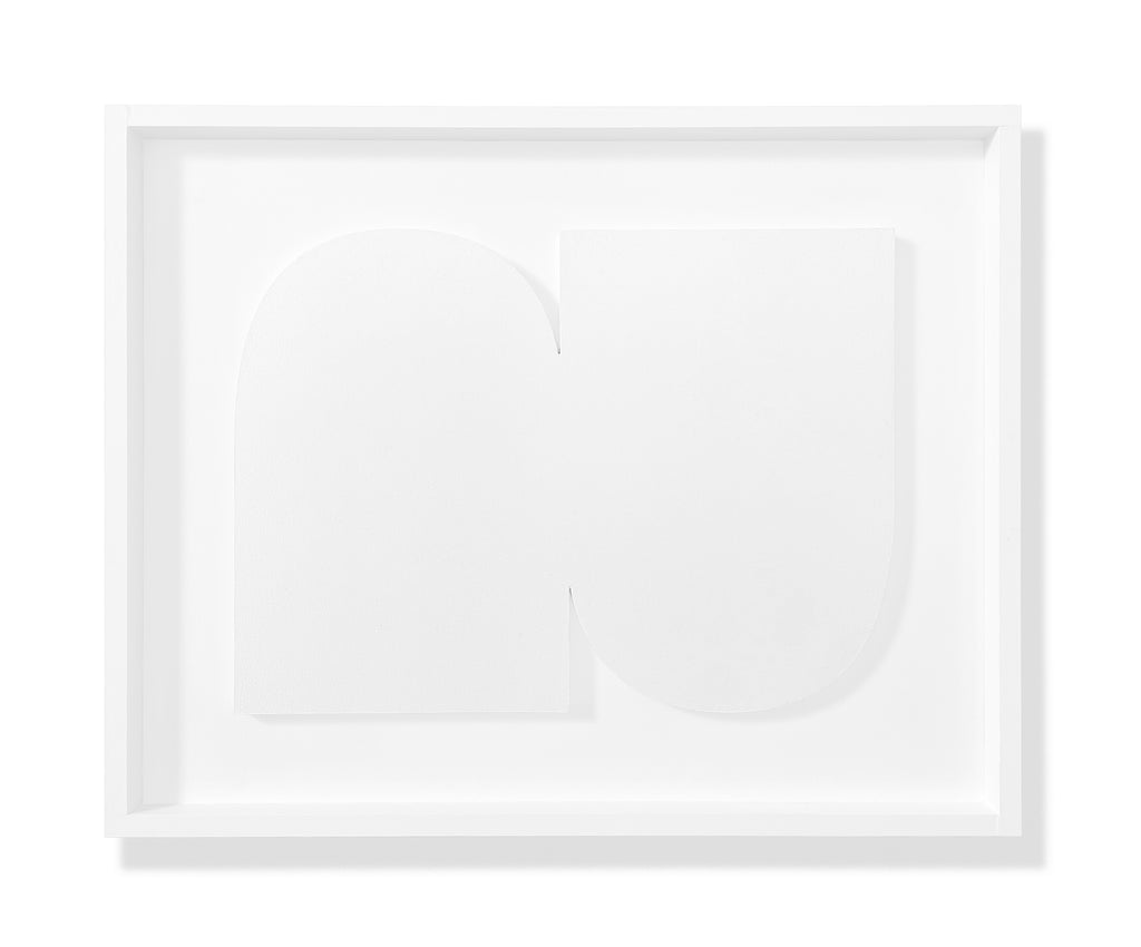 Mixed Media by Dan Covert titled "Cede (Relief Study)" - 2.