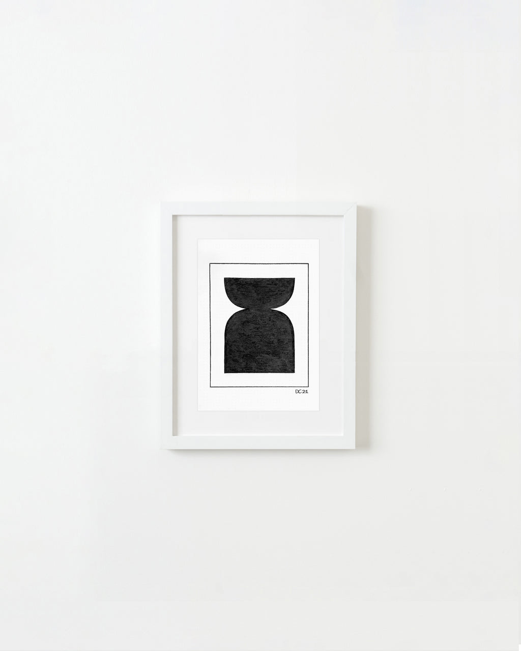 Drawing by Dan Covert titled "Dignity (Sketch)" - 3.