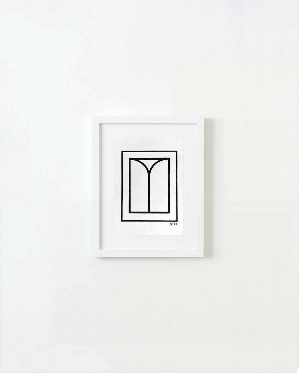 Drawing by Dan Covert titled "Originate (Sketch)" - 3.