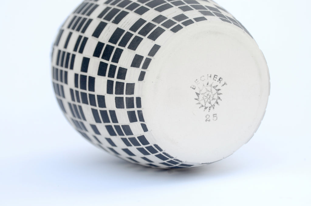 Sculpture by Dana Bechert titled "Crossword Vase" - 7.