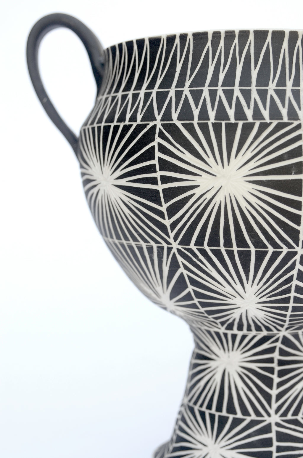 Sculpture by Dana Bechert titled "Footed Firework Urn" - 3.