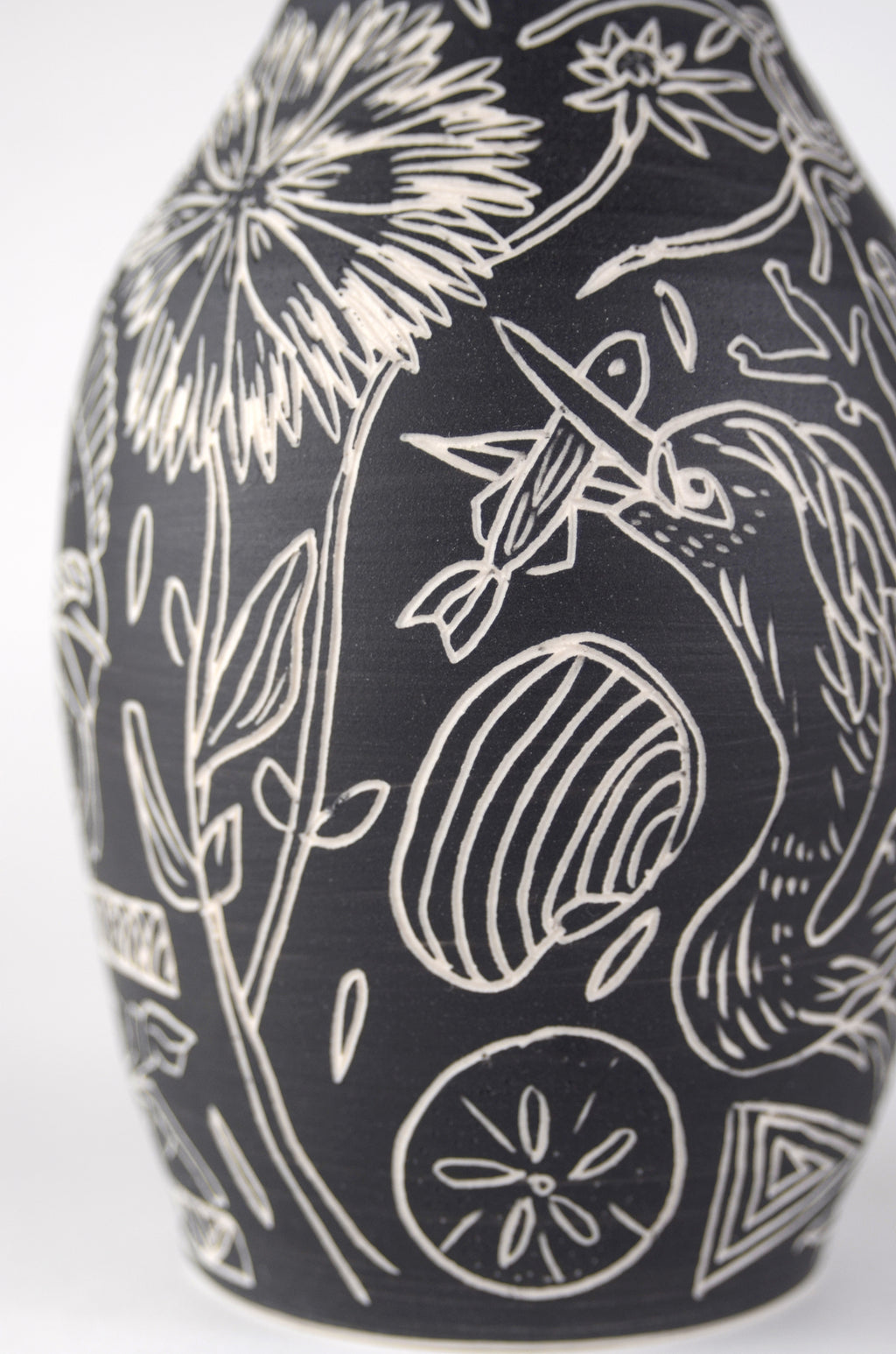 Sculpture by Dana Bechert titled "North Carolina Beach Vase" - 6.
