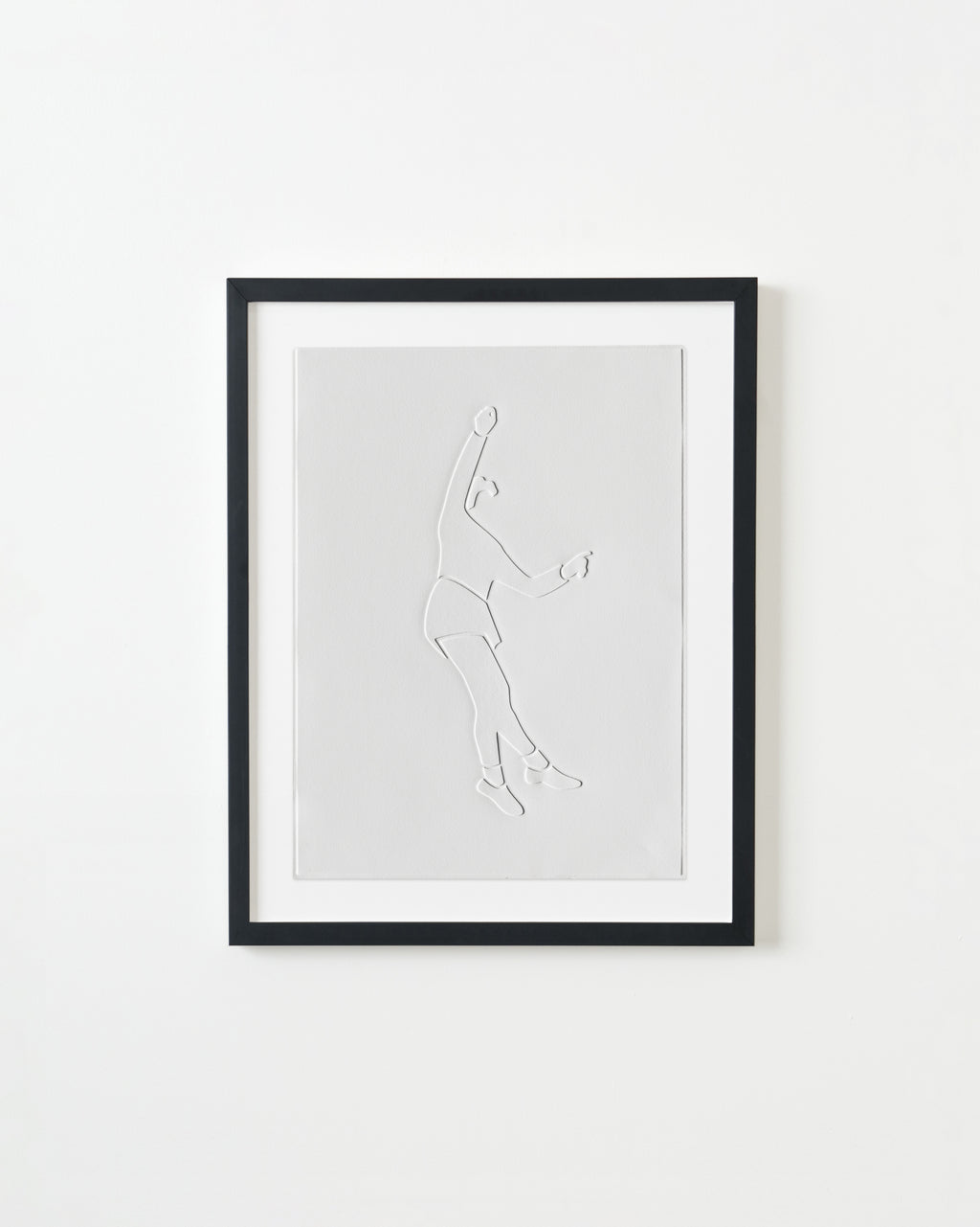 Print by Dana Bell titled "Reaching and Jumping" - 4.