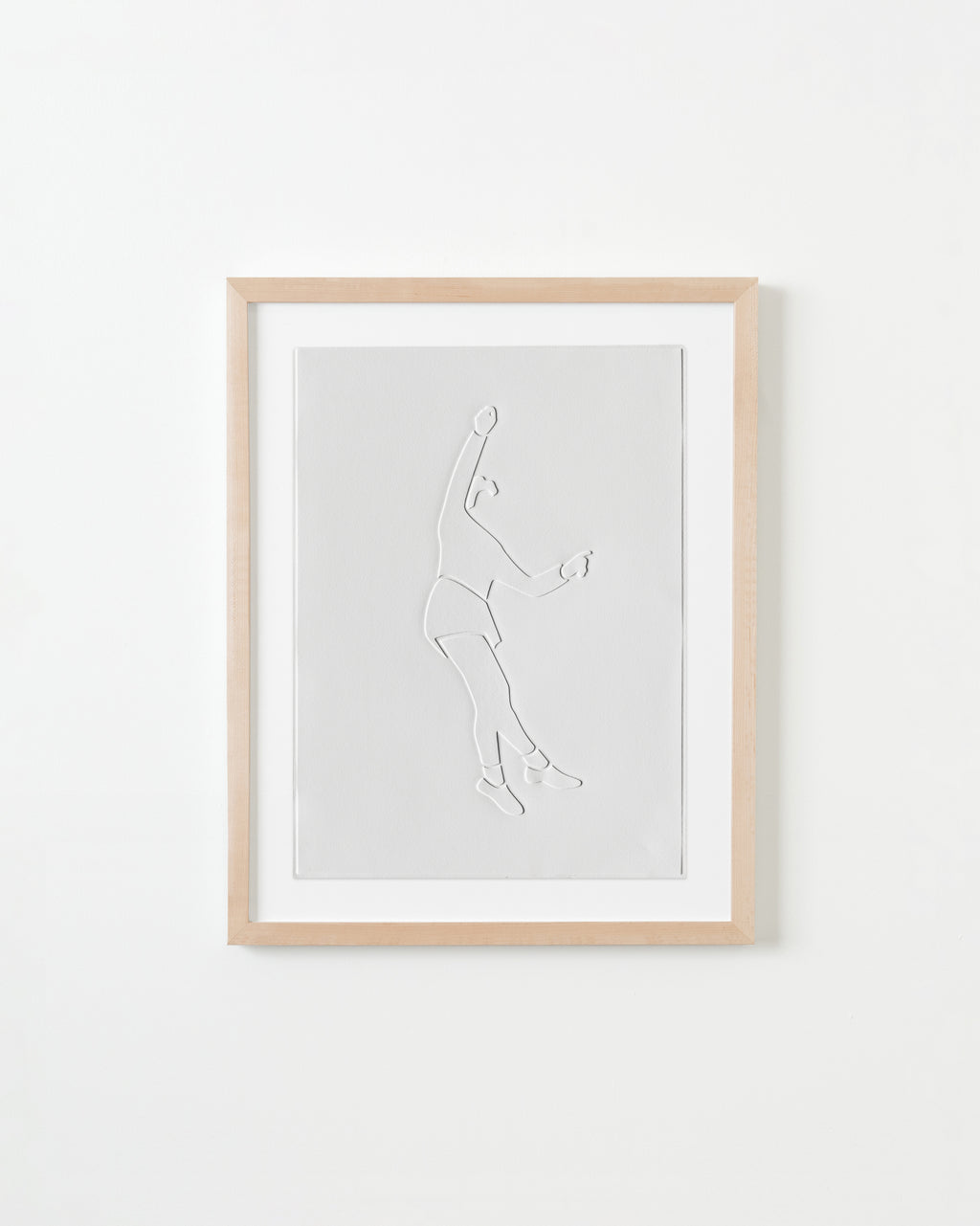 Print by Dana Bell titled "Reaching and Jumping" - 5.