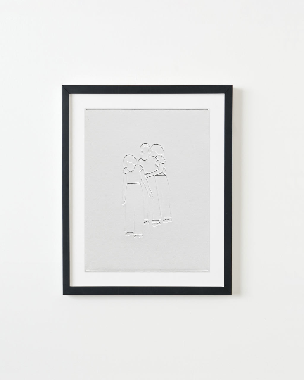 Print by Dana Bell titled "Three Entangle" - 4.
