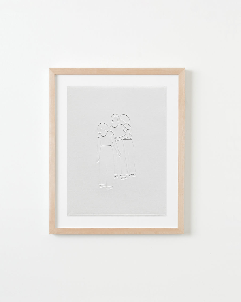 Print by Dana Bell titled "Three Entangle" - 5.