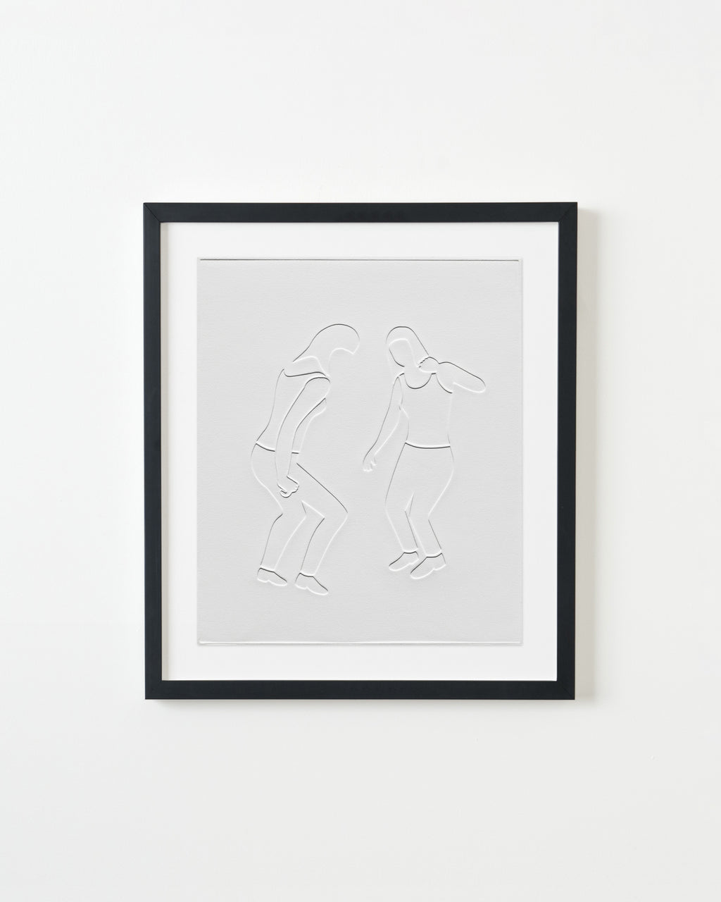 Print by Dana Bell titled "Two Dance Tank Tops" - 3.