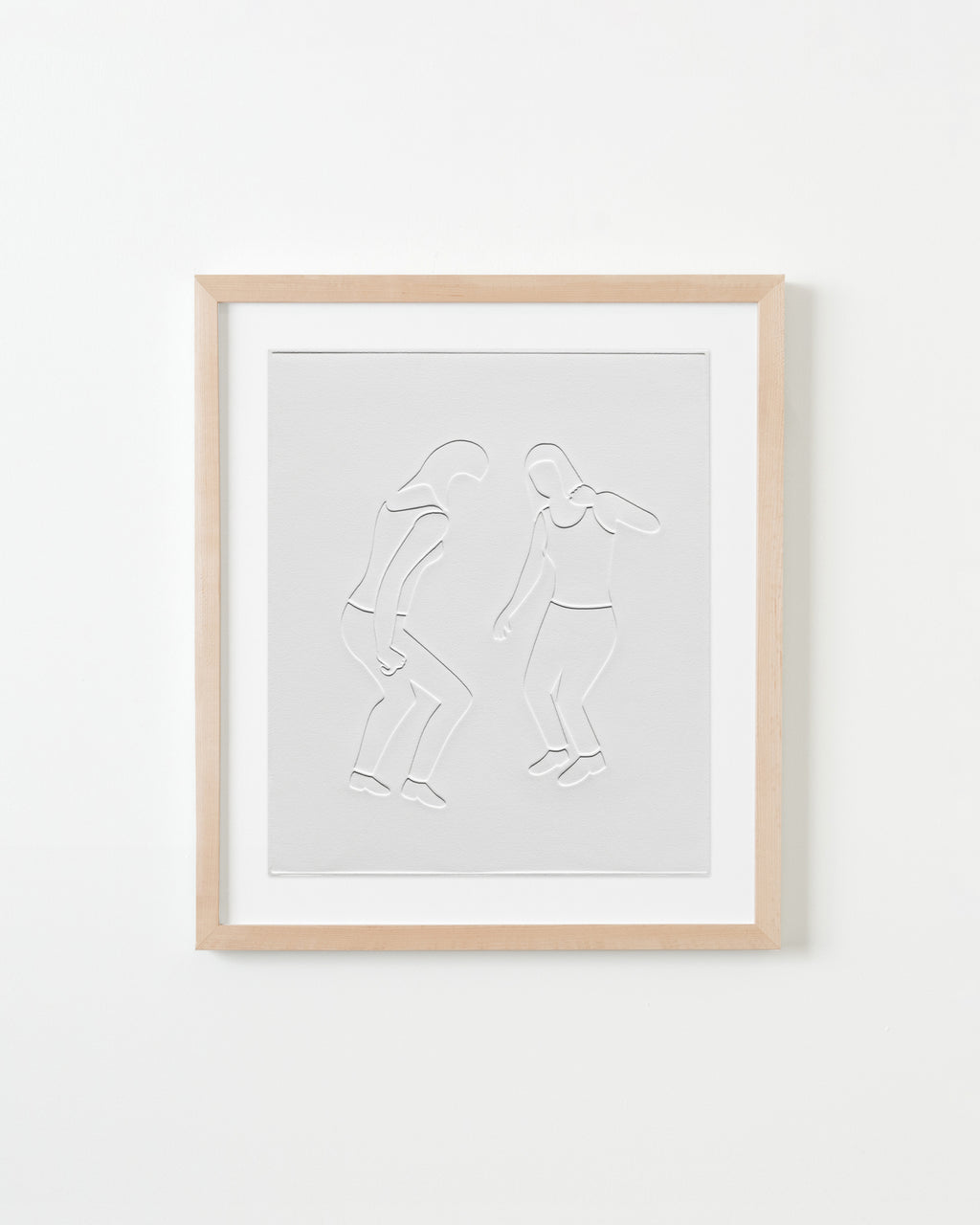 Print by Dana Bell titled "Two Dance Tank Tops" - 4.