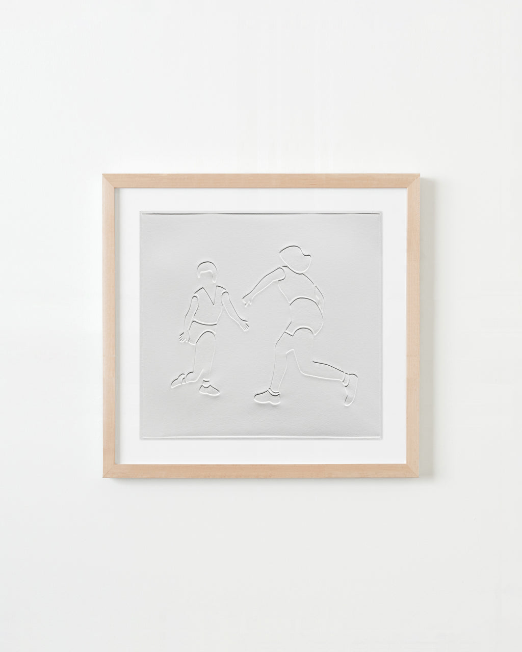 Print by Dana Bell titled "Two Twist Towards" - 4.