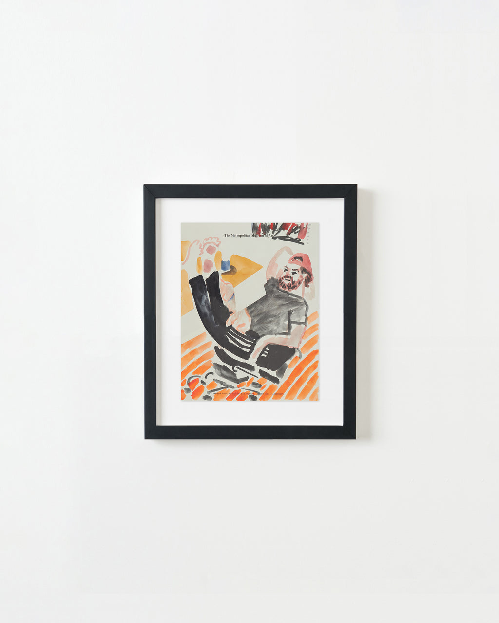 Drawing by David Rhoads titled "Architect at work" - 4.