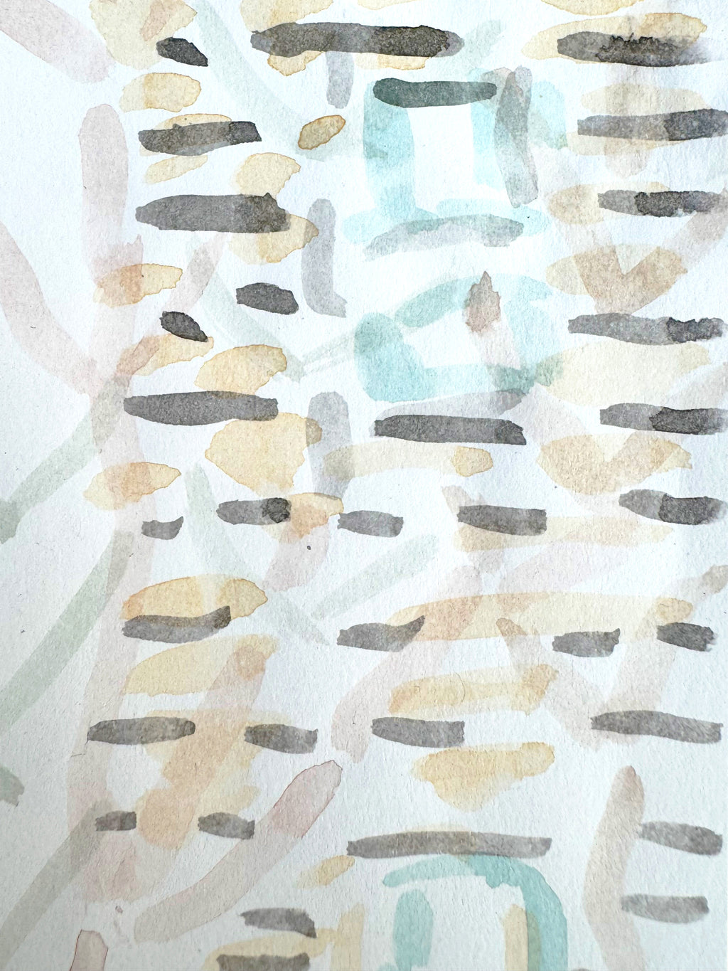 Painting by David Rhoads titled "Backyard" - 6.