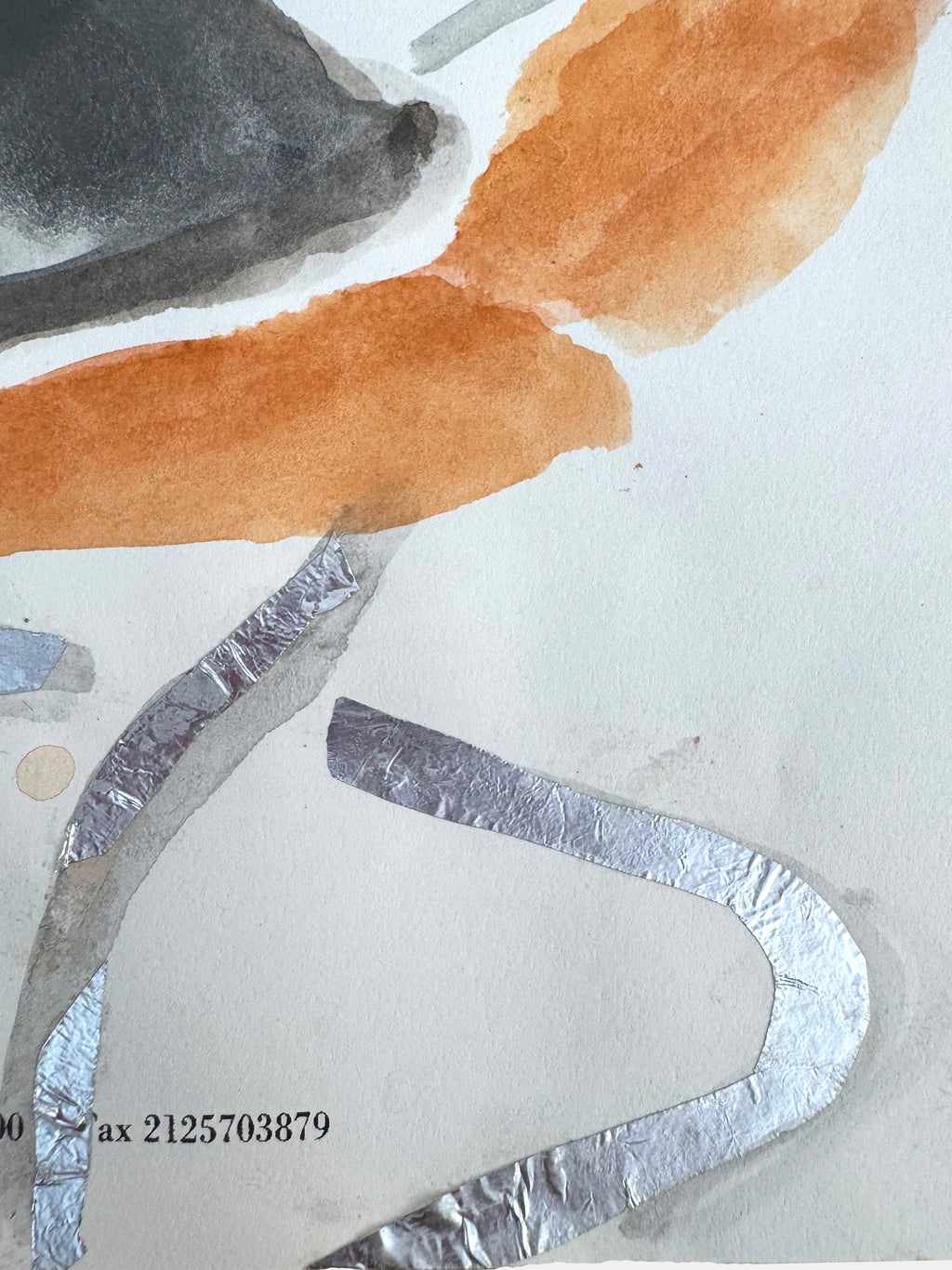 Painting by David Rhoads titled "The Met Modern" - 5.